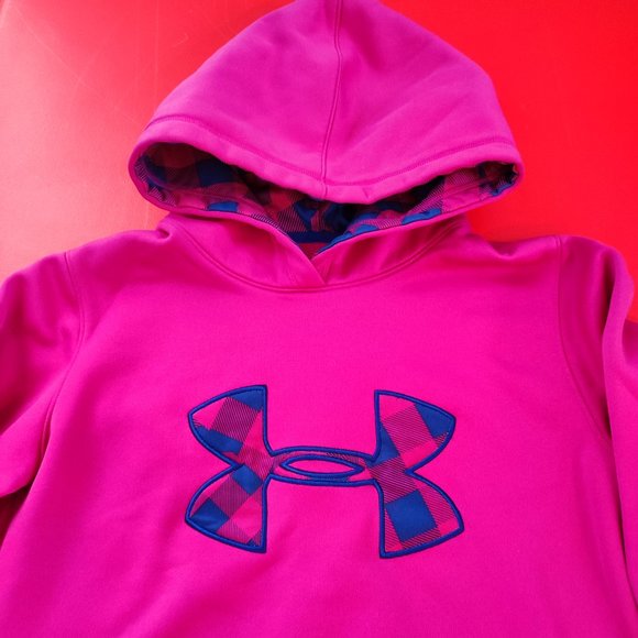 Under Armour UA Storm magenta hoodie women's size S - Picture 2 of 6